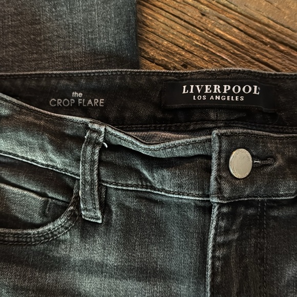 Liverpool the Crop Flare Jeans - Picture 3 of 11